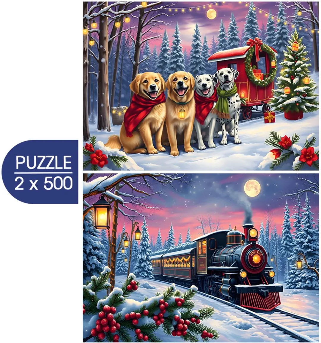 Bluebird Puzzle kerst puzzel