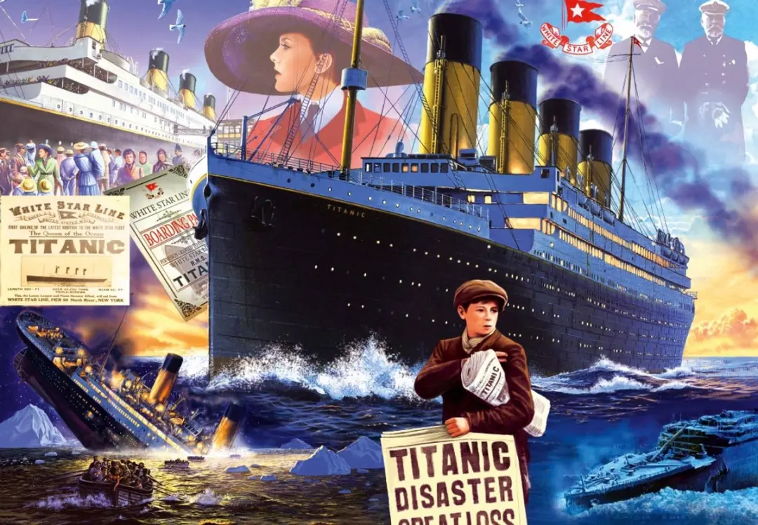 Bluebird Puzzle legpuzzel Titanic