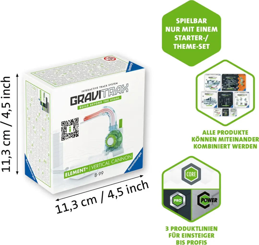 GraviTrax Vertical Cannon - Kogelbaanuitbreiding - Meerkleurig - afbeelding 4 van 6