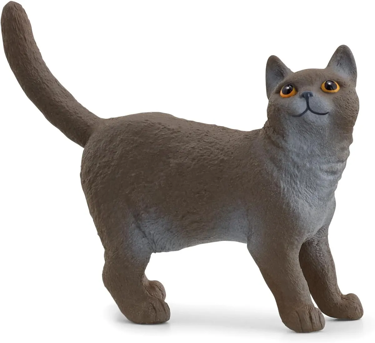 Schleich FARM WORLD Britse Korthaar 13973 - Grijs - afbeelding 6 van 6