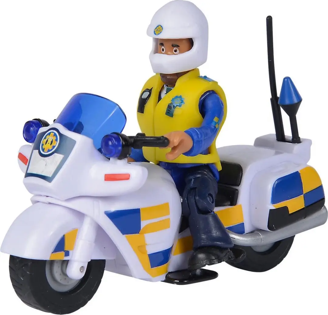 Simba Sam Polizei Motorrad - Meerkleurig