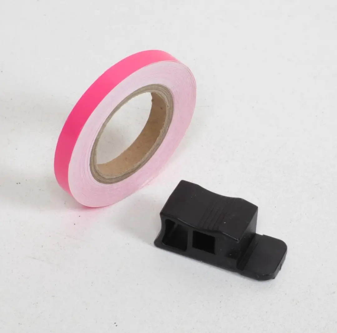 vicma auto velglint fluorescerend roze 7mm x 6m nieuw