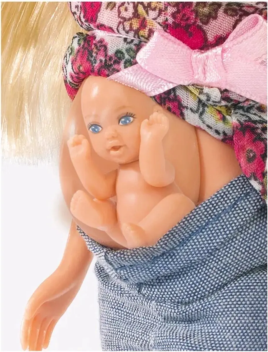 Simba Steffi Love New Born Baby Pop 29cm - Roze - afbeelding 6 van 6