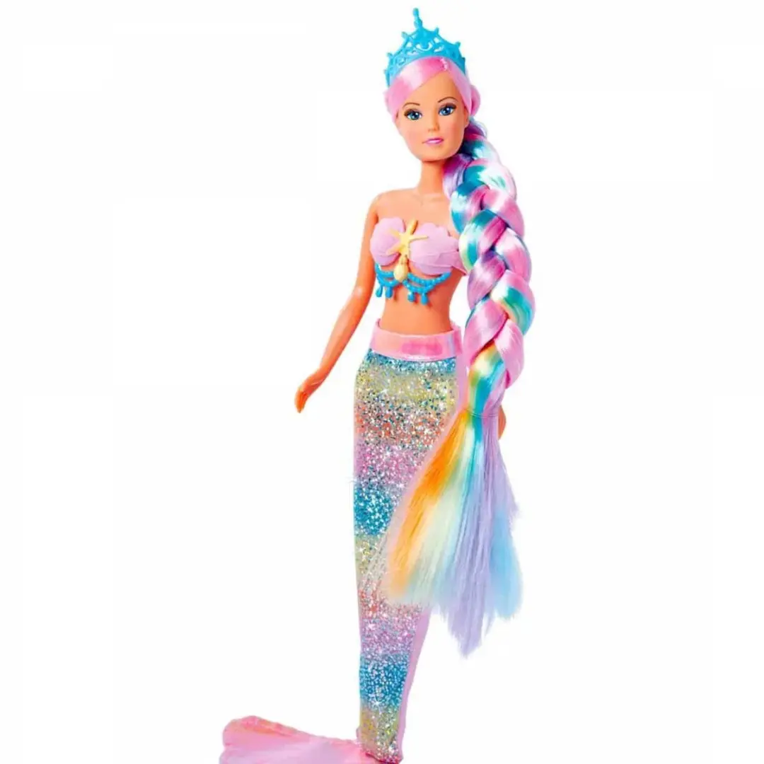 Simba Steffi Love Regenboog Zeemeermin Pop - Meerkleurig - afbeelding 2 van 6