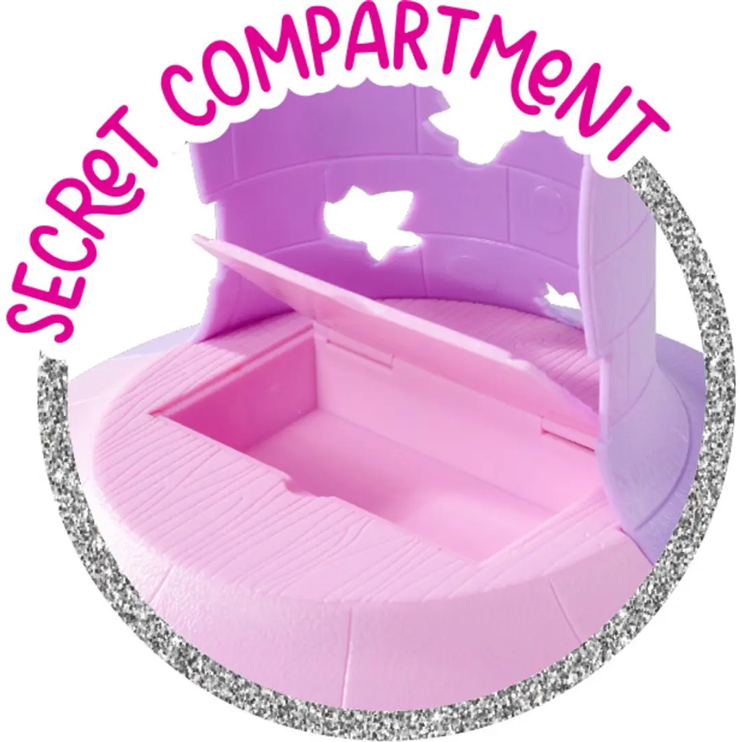 Simba Pop Evi Love Rapunzel Toren 12cm - Roze/Paars - afbeelding 2 van 4