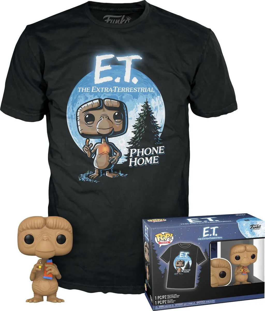 Funko POP! E.T. Verzamelfiguur & T-shirt Set