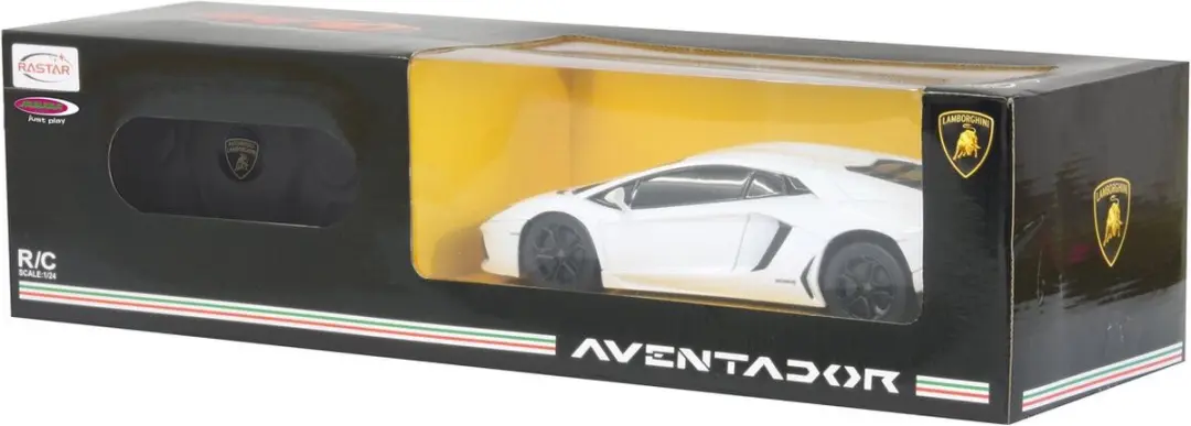 Jamara Lamborghini Aventador 1:24 Modelauto - Wit - 5x Penlite - afbeelding 3 van 6