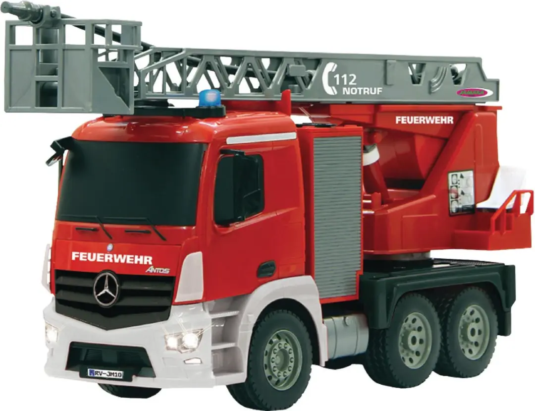 Jamara 404960 RC Ladder Brandweerwagen Mercedes-Benz Antos