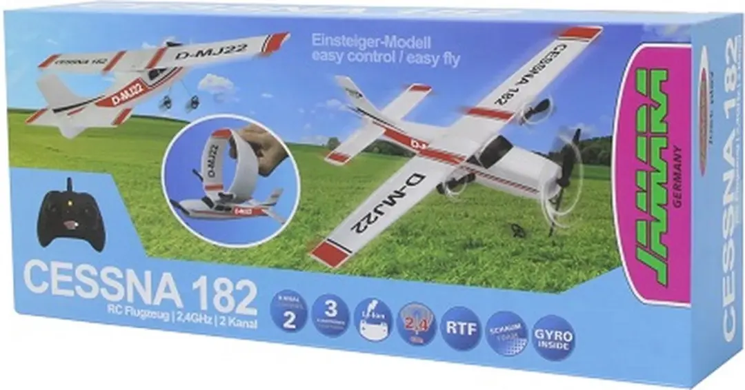 Jamara RC Vliegtuig Cessna 182 2,4 GHz - Multi - afbeelding 4 van 6