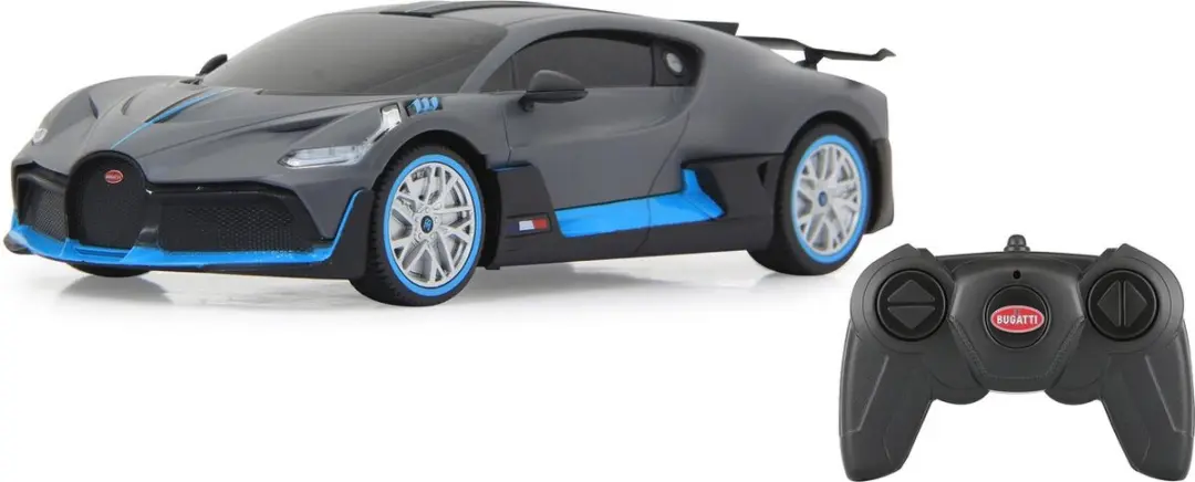 Jamara RC Sportauto Bugatti Divo 1:24 - 2,4GHz - Zwart - afbeelding 3 van 6