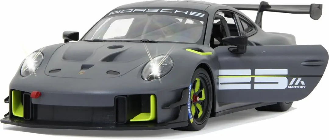 Jamara Porsche 911 GT2 RS RC Auto 1:14 - Grijs - 2,4GHz - afbeelding 2 van 6