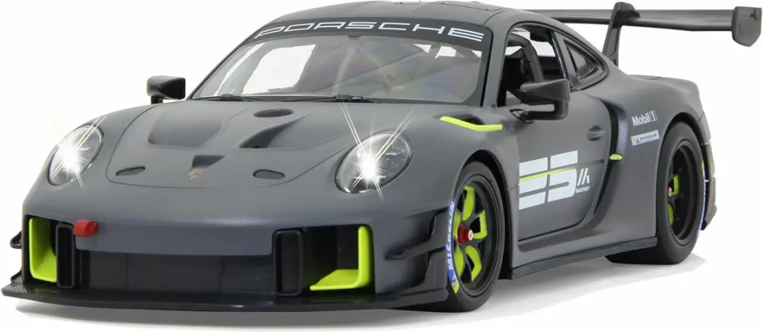 Jamara Porsche 911 GT2 RS RC Auto 1:14 - Grijs - 2,4GHz - afbeelding 4 van 6