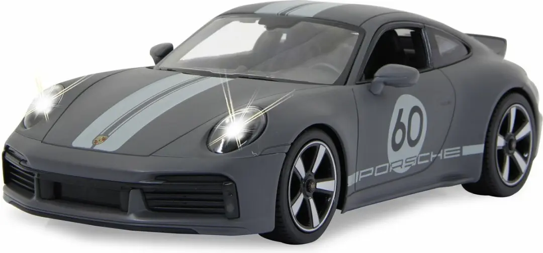 Jamara RC Auto Porsche 911 Sport Classic 1:16 - Grijs - afbeelding 5 van 6