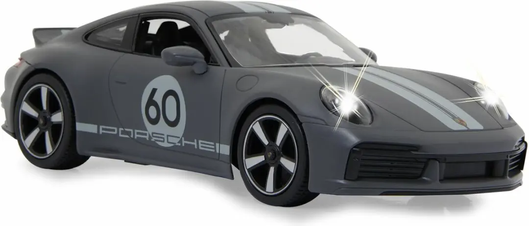 Jamara RC Auto Porsche 911 Sport Classic 1:16 - Grijs - afbeelding 3 van 6