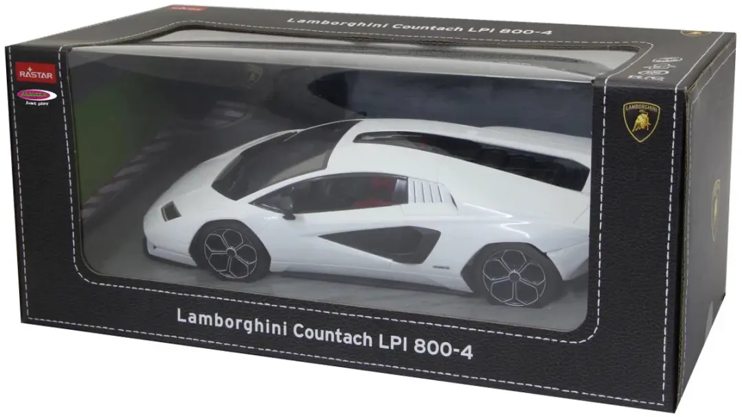 Jamara RC Sportauto Lamborghini Countach LPI 800-4 1:16 - Wit - 2,4GHz - afbeelding 6 van 6