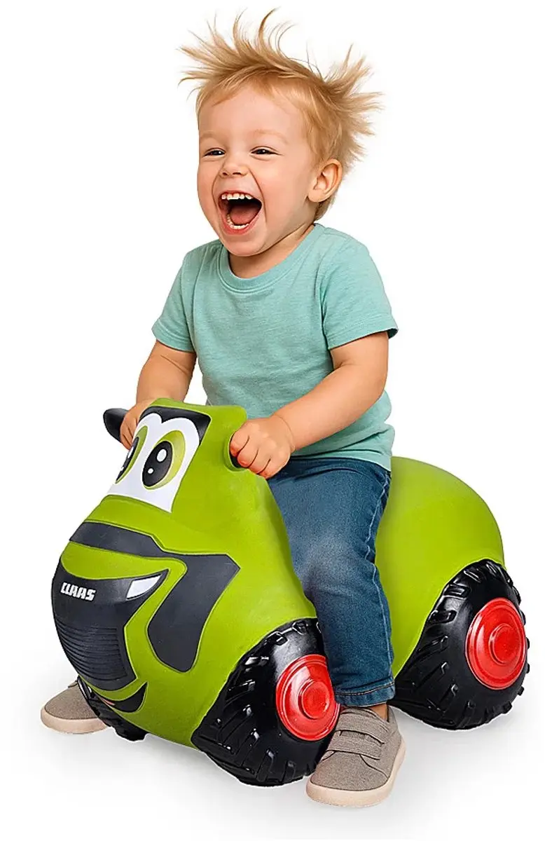Jamara Skippy Tractor Claas Groen Junior met Pomp