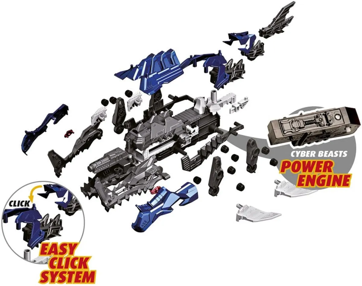 Revell CyberBeasts HydroFang Modelbouwpakket 1:35 - 56 Onderdelen - Multi