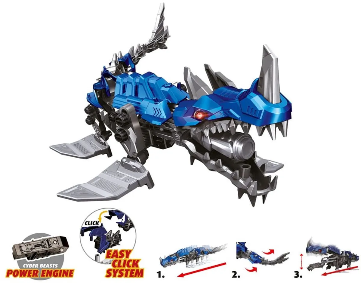 Revell CyberBeasts HydroFang Modelbouwpakket 1:35 - 56 Onderdelen - Multi