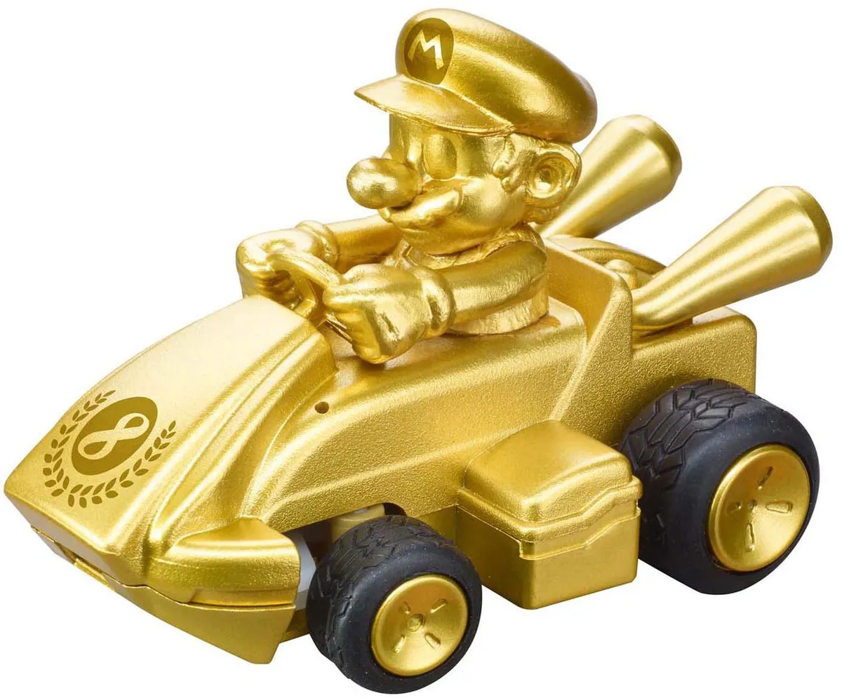 Carrera RC Auto Mini Gold Mario CAR370430031 - 6,2cm - 2,4GHz