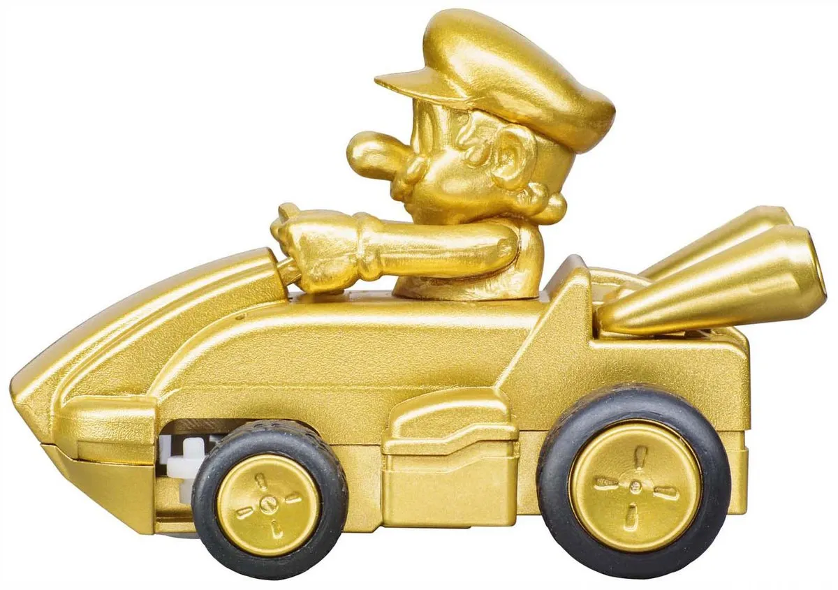 Carrera RC Auto Mini Gold Mario CAR370430031 - 6,2cm - 2,4GHz