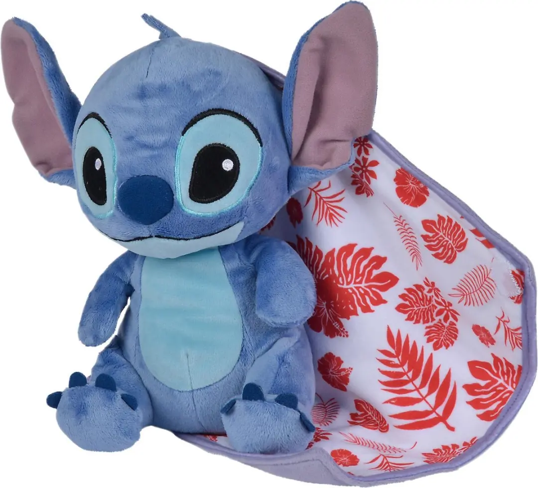 Simba Disney Lilo & Stitch Blankee Stitch Pluche 25cm - Blauw - afbeelding 2 van 4