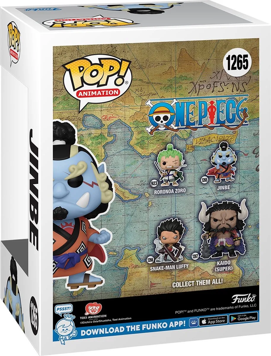 Funko Pop! One Piece Jinbe - Vinyl Figuur 9cm - 61367