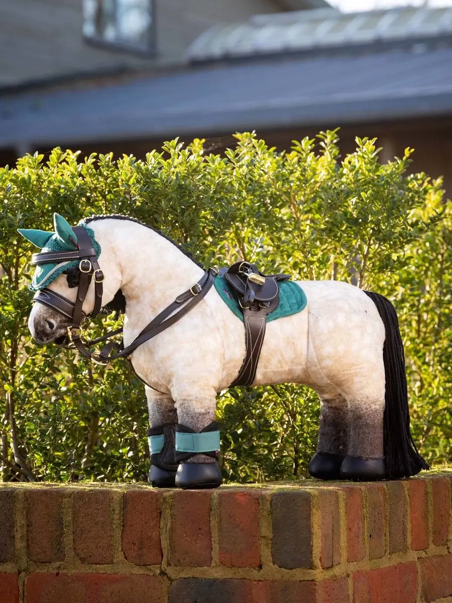 LeMieux Mini Toy Pony Martingaal - Zwart - afbeelding 2 van 6