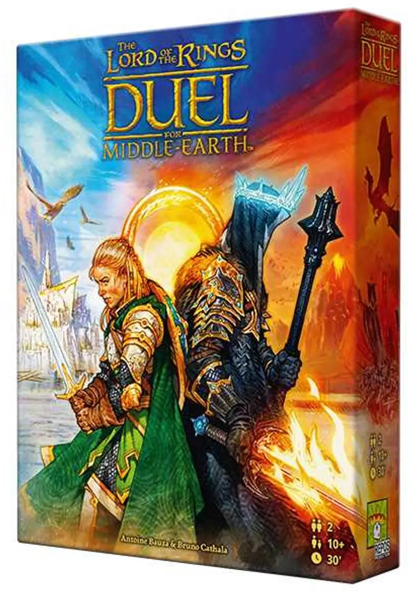 Repos Production The Lord of the Rings Duel for Middle Earth Bordspel - 2 Spelers
