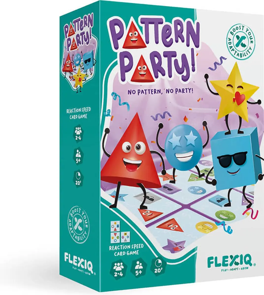 FlexIQ Pattern Party! FXG002-M1 Kaartspel