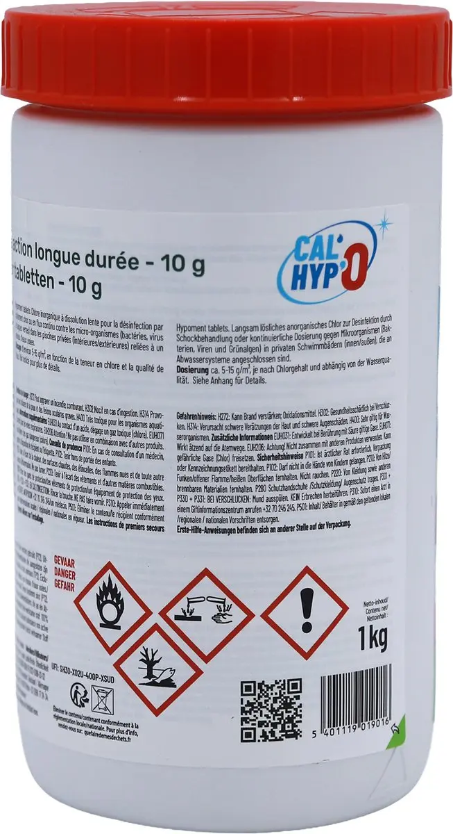 Famiflora Hypomen Tablets 1kg - 100 Stuks