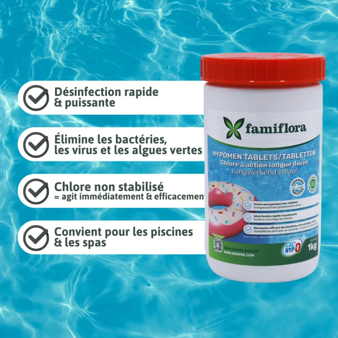 Famiflora Hypomen Tablets 1kg - 100 Stuks