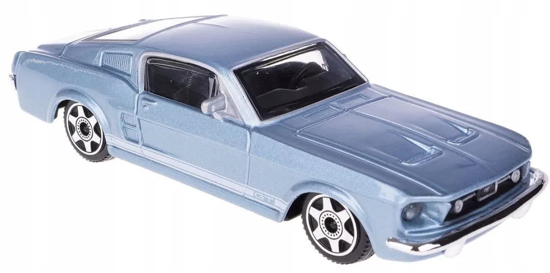 Bburago Ford Mustang GT Modelauto 1:43 Blauw