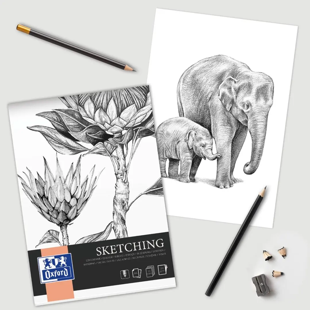 Oxford Sketching Tekenblok A3 - 50 vel - afbeelding 2 van 2