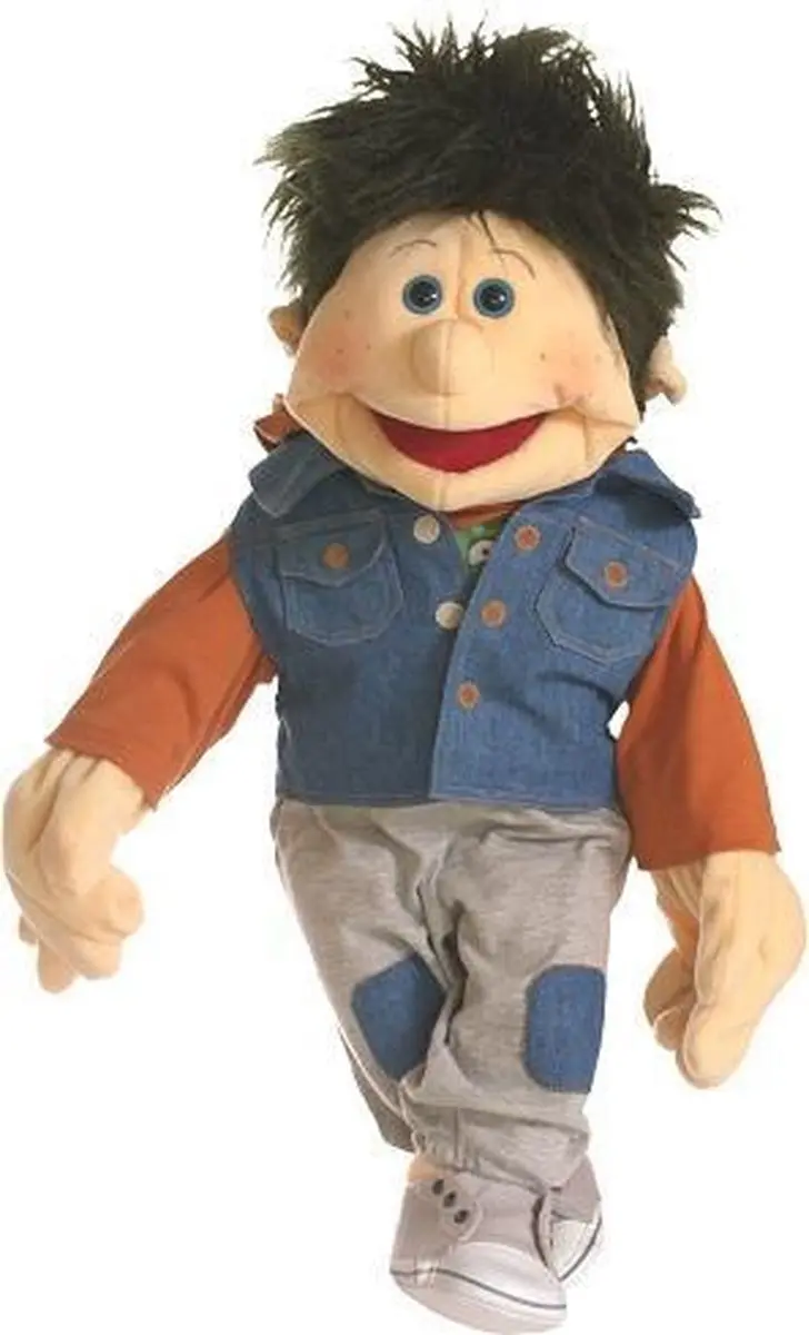 Handpop Hinnerk 65cm living puppets buikspreekpop