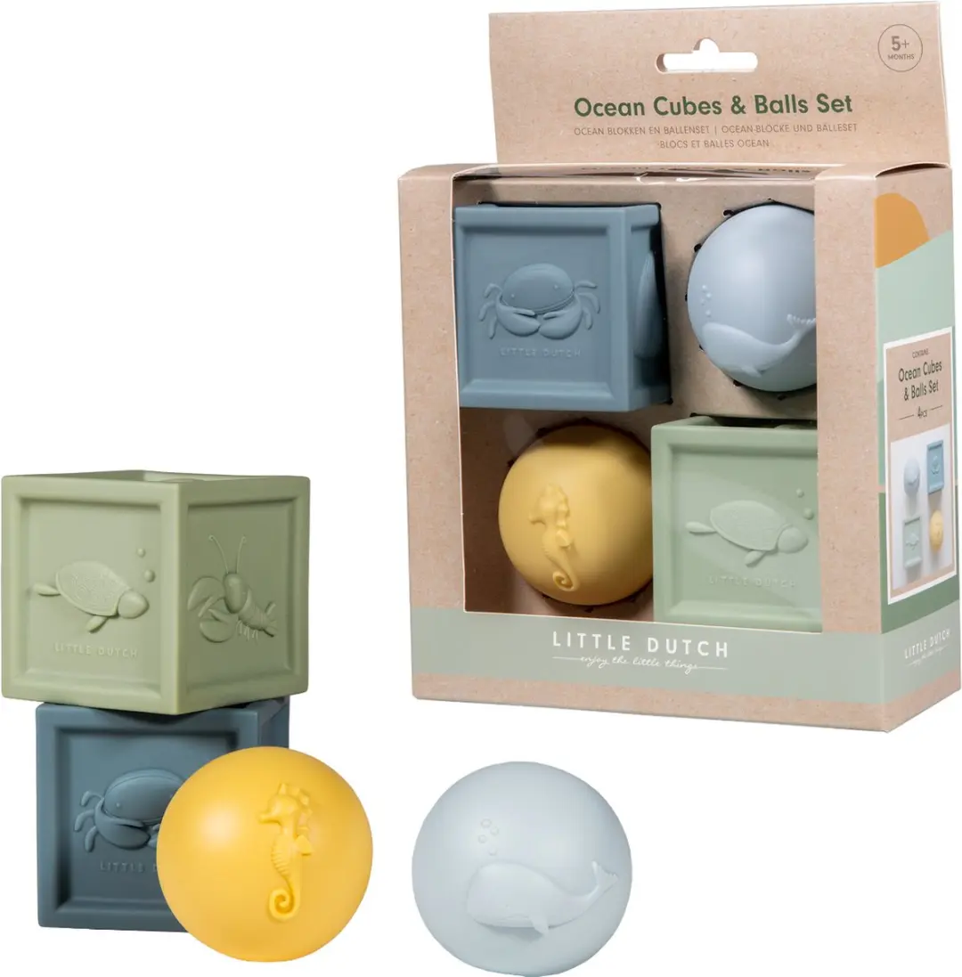 Little Dutch Ocean Baby Blokken met Ballen