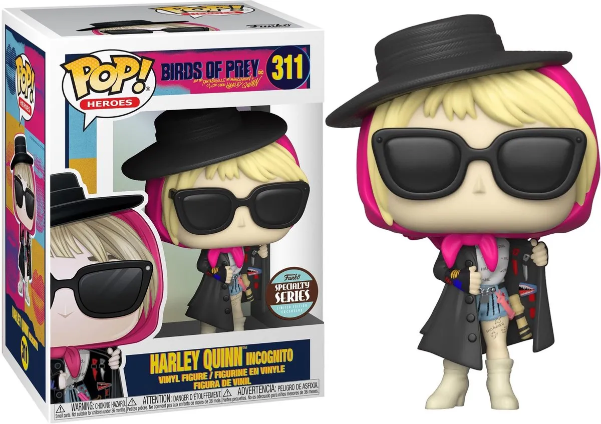Funko Pop! DC Comics Birds Of Prey Harley Quinn Incognito