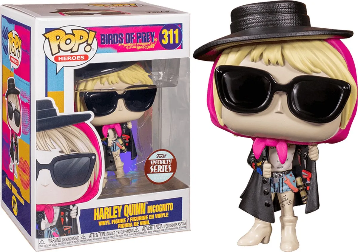 Funko Pop! DC Comics Birds Of Prey Harley Quinn Incognito - Multi