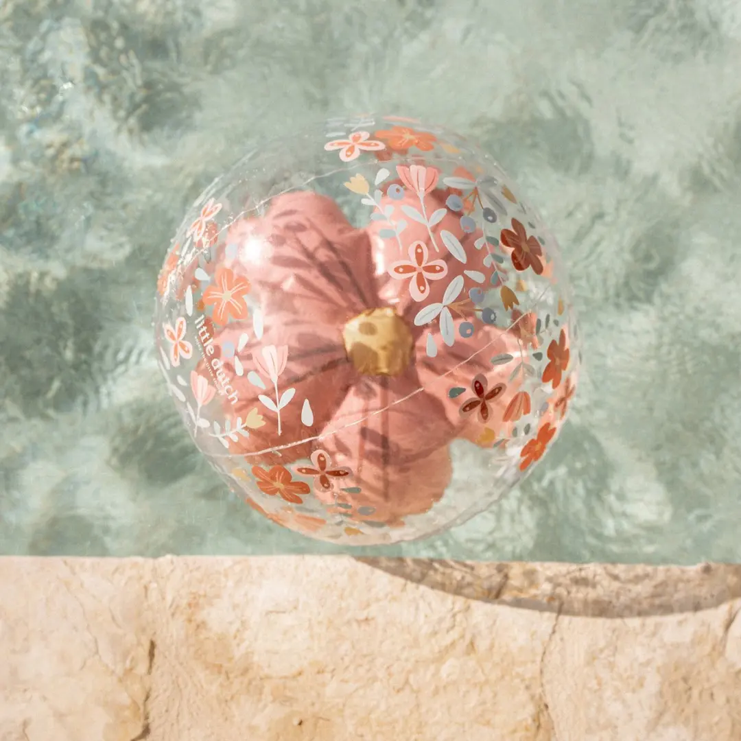 Little Dutch Pink Flowers 3D Strandbal
