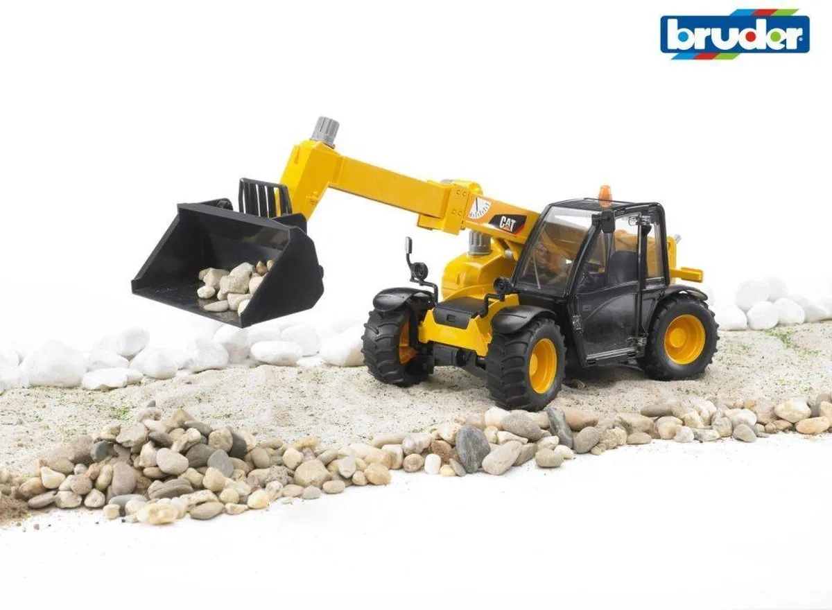 Bruder Caterpillar Telehandler 2141 - Geel