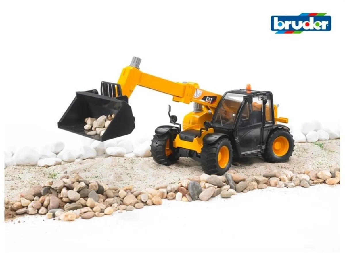 Bruder Caterpillar Telehandler 2141 - Geel
