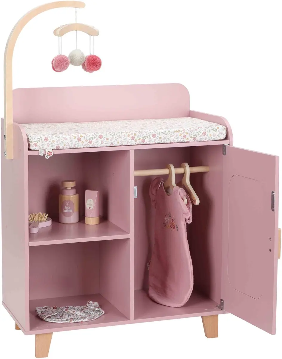 Little Dutch Houten Poppencommode - Roze - afbeelding 6 van 6