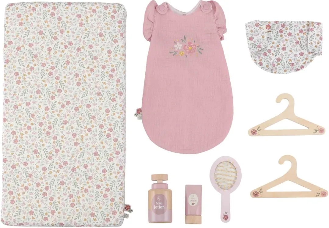 Little Dutch Houten Poppencommode - Roze