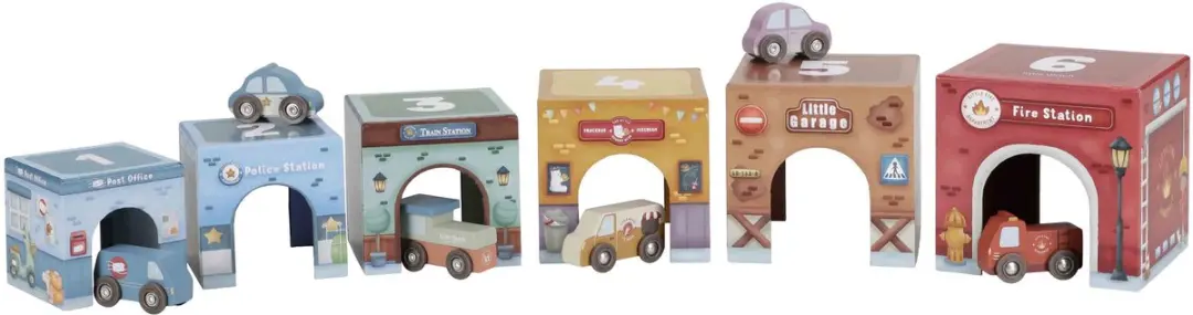 Little Dutch Stapeltoren LD2525 - Multicolor