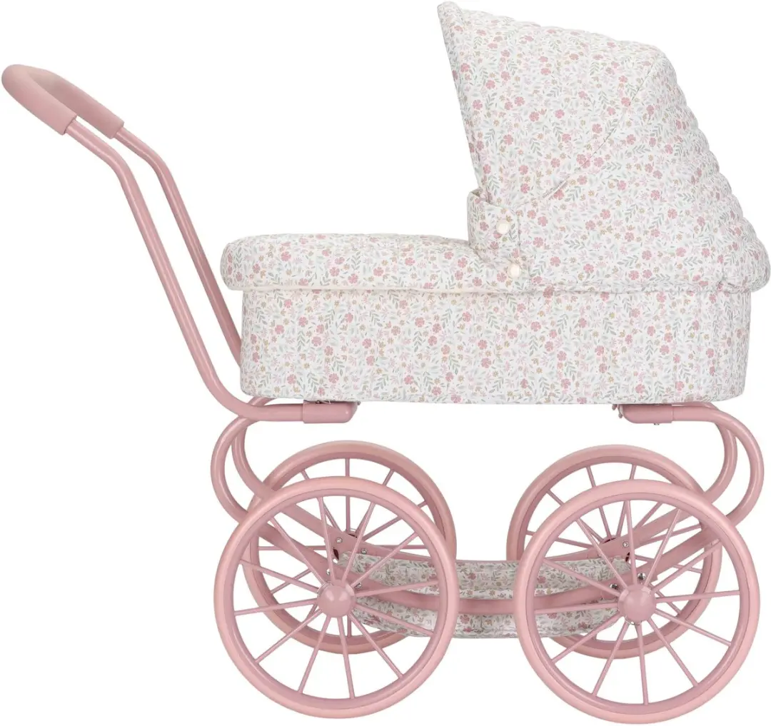 Little Dutch Poppenwagen Soft Flowers LD4586 - Roze