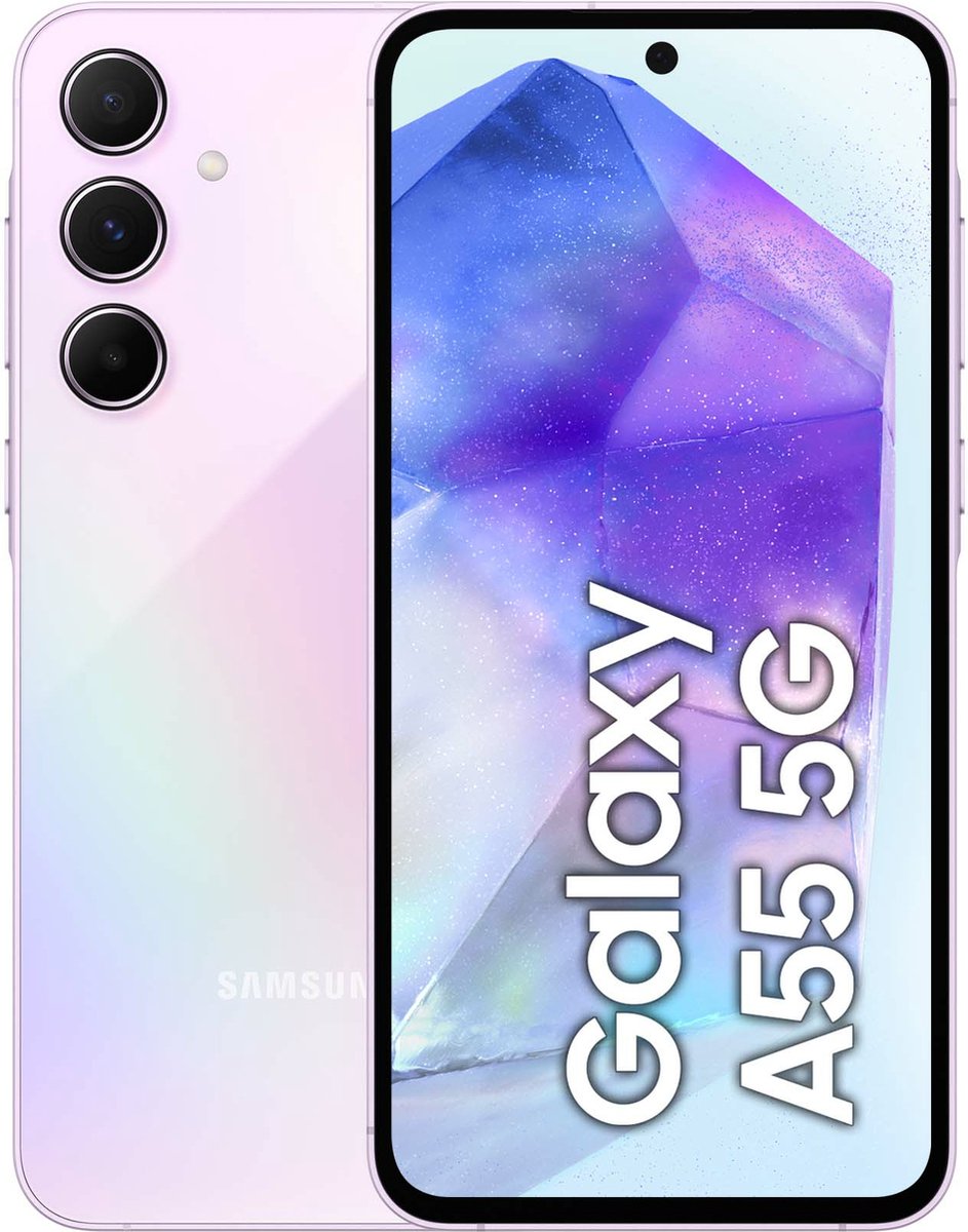 Samsung Galaxy A55 5G - 128GB - Awesome Lilac
