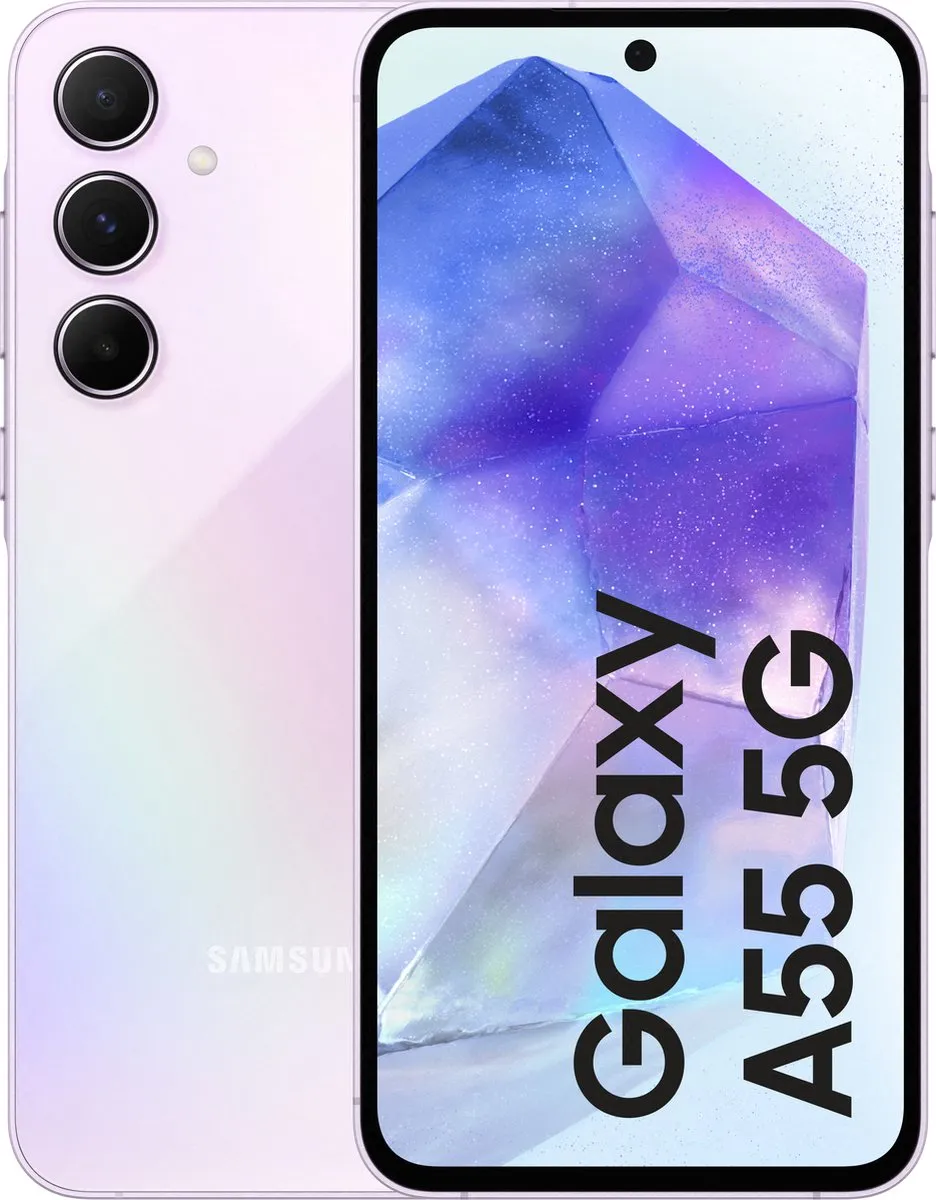 Samsung Galaxy A55 5G SM-A556BLVAEUB - 128GB - Awesome Lilac