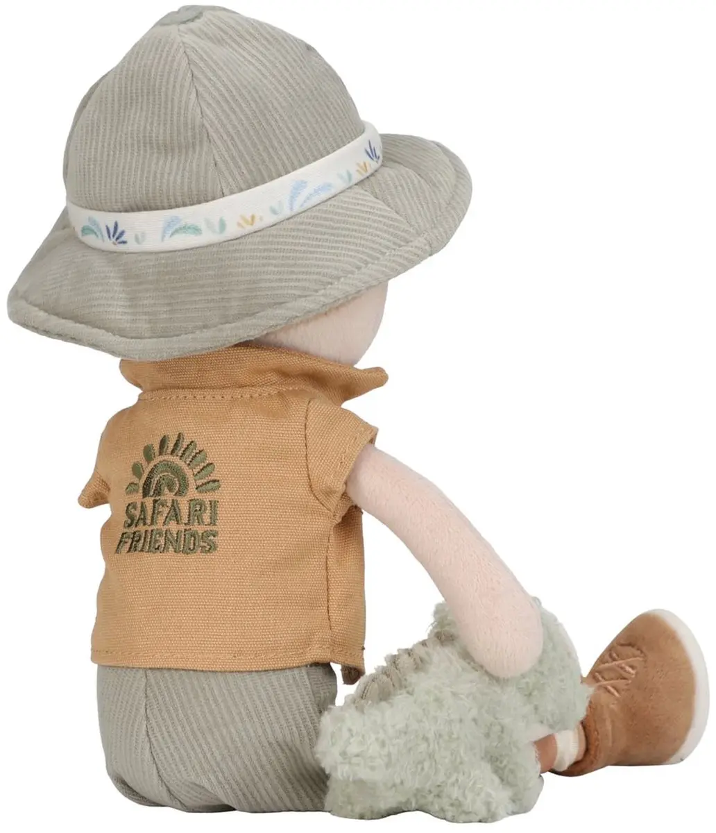 Little Dutch Safari Friends Knuffelpop Jim - Groen
