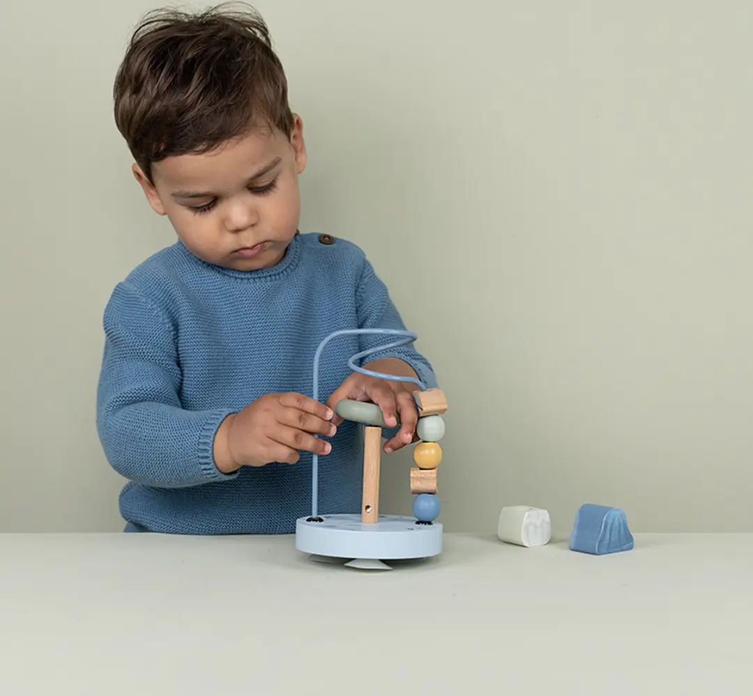 Little Dutch Activiteitenspiraal Forest Friends - Blauw