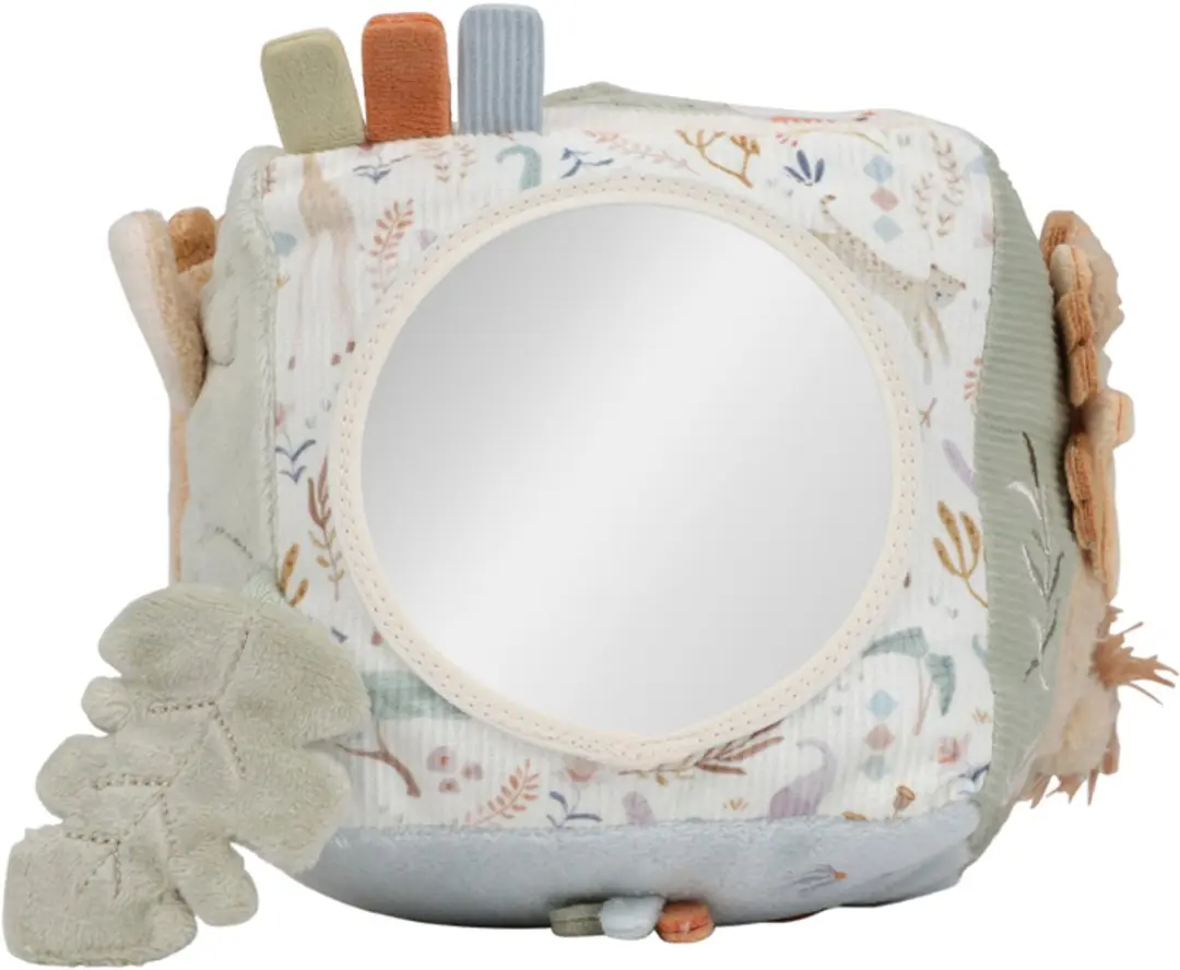 Little Dutch Safari Friends Activiteitenkubus - Multicolor