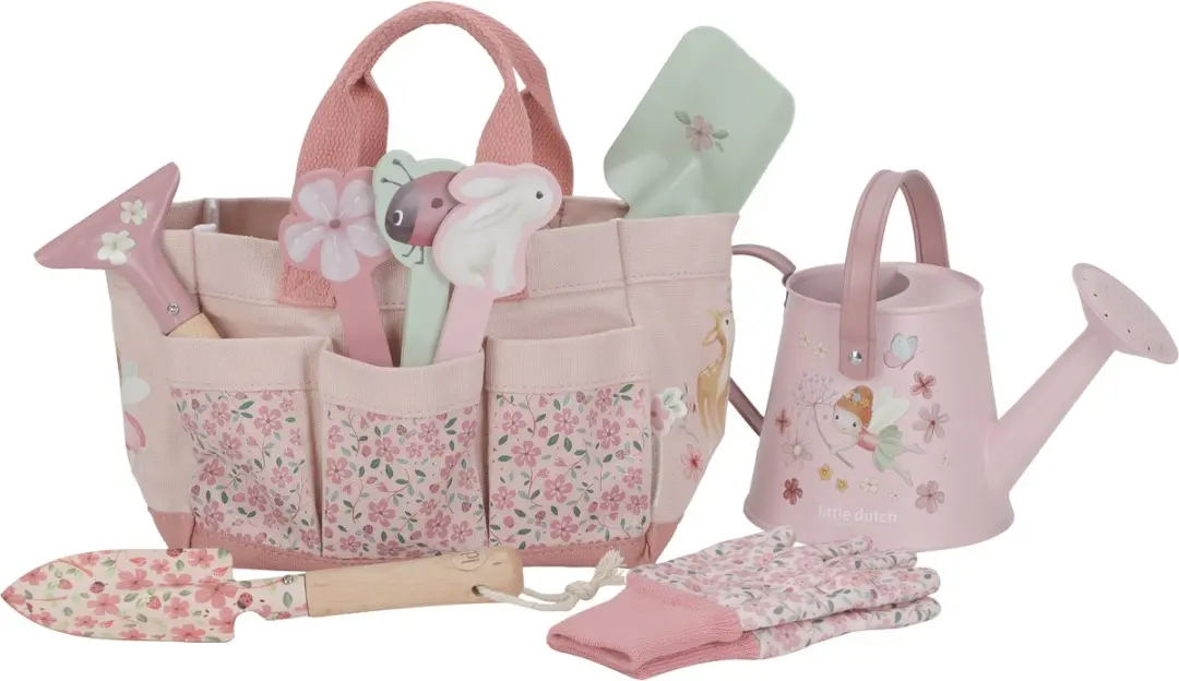 Little Dutch Fairy Garden Tuingereedschapset 10-delig - Roze